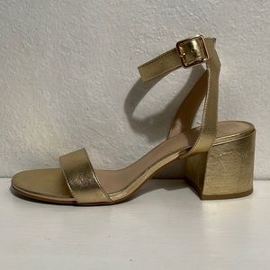 Vince Camuto Gold Sandals